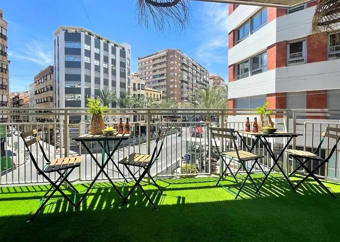 Mediterranean Vibes. Oasis De Relax En Alicante. Apartament