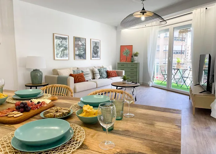 Apartament Mediterranean Vibes. Oasis De Relax En Alicante.