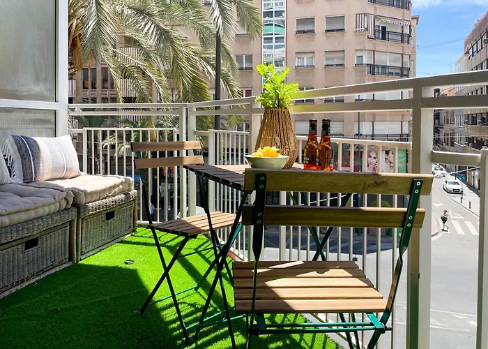 Apartament Mediterranean Vibes. Oasis De Relax En Alicante.